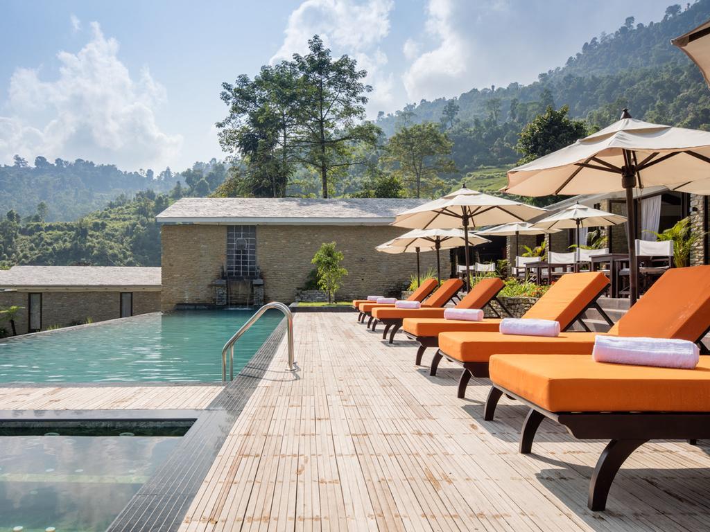 The Pavilions Himalayas The Farm Pokhara Exterior foto